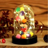 Büyük Aşk Led Işıklı Fanus - 2