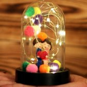 Büyük Aşk Led Işıklı Fanus - 4