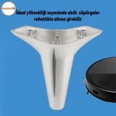 Aspen Lüks Mobilya Kanepe Koltuk Tv Ünitesi Baza Ayağı Ayakları 12 Cm Krom Ayak (4 ADET) thumbnail 4