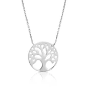 Lucky Life 925 Ayar Gumuss  Hayat Ağacı Bayan Kolye - 1