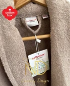 Cotton Box Tek Bornoz Bej - 2