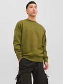 JACK JONES Fermuar Detaylı Erkek Sweatshirt 12240222 thumbnail 1