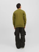 JACK JONES Fermuar Detaylı Erkek Sweatshirt 12240222 thumbnail 4