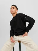 JACK JONES Fermuar Detaylı Erkek Sweatshirt 12240222 thumbnail 4