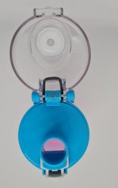 Gıpta Cool-J Spring Sporcu 630cc Mavi-Pembe Çift Renk Tritan Matara - 2