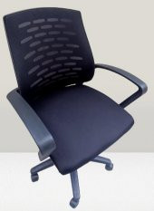 Çalışma İTFY Koltuk 90162 Geniş Oturum Kolçaklı Amortisör Tekerlek Klimatik Sırt - 3