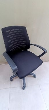 Çalışma İTFY Koltuk 90162 Geniş Oturum Kolçaklı Amortisör Tekerlek Klimatik Sırt - 7