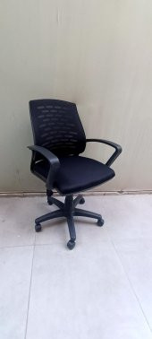 Çalışma İTFY Koltuk 90162 Geniş Oturum Kolçaklı Amortisör Tekerlek Klimatik Sırt - 8