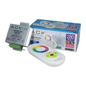 ACK Kontrol Cihazı RGB Dokunmatik Kumandalı 12V 18A 280W AY30-01120 thumbnail 1