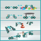 Coplus 8WD Jest Algılama Dublör Rc Arabaları - Beyaz - 4