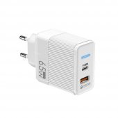 ScHitec 65W UsbA + PD 33W Type-C Çift Çıkışlı Quick Charger 3.0 Hızlı Şarj Aleti Başlığı - 1