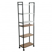 Weblonya Tekerlekli Mutfak Bangosu Çok Amaçlı Raf Dolap 5415 - 3