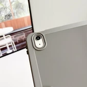 Apple iPad Air 11inç M2/M3 Air 4/5.Nesil 10.9 Kılıf Esnek Silikon Kalem Bölmeli Arka Rubber Kapak thumbnail 9