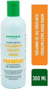 Novocrin Placenta Yağlanma ve Saç Dökülmesine Karşı Şampuan 300 ML - SKT: 02/2024 thumbnail 1