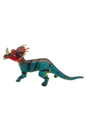 Detaylı Tasarım, Sesli Özellik: Büyük Boy 45cm. Styracosaurus Oyuncakla Eğlence Katlanıyor - 5