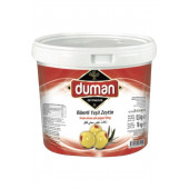 DUMAN GURME Biberli Yeşil Zeytin Iri Boy (120-140) Klb 10 Kg - 1