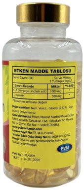 Vitapol Cla L-Carnitine 100 Softgel L-Karnitin - 2