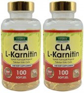 Vitapol Cla L-Carnitine 2x100 Softgel L-Karnitin - 1