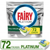 Fairy Platinum Bulaşık Makine Deterjanı 72x2 144 Tablet - 1