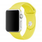 E2M CLASSIC SİLİKON APPLE WATCH KORDON 42-44-45-49MM SARI - 1