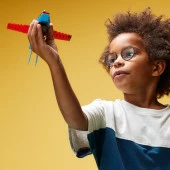 LEGO® City Gösteri Uçağı 60323 - 5 Yaş ve Üzeri Çocuklar İçin Pilot Minifigürü İçeren Oyuncak Jet Ya - 4