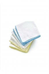 6’lı Pamuklu 100 Organik Bebek Ter Havlusu-agız Bezi - 2