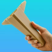 Sedir Lüks Mobilya Kanepe Konsol Tv Ünitesi Koltuk Ayağı Açık Ceviz 18 Cm Ayakları (4 ADET) thumbnail 7