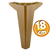 Sedir Lüks Mobilya Kanepe Konsol Tv Ünitesi Koltuk Ayağı Koyu Ceviz 18 Cm Ayakları (4 ADET) - 2