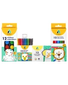 Adel 4 Adet Öğrenci Boyama Seti - 1