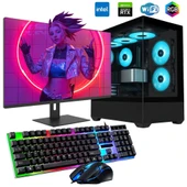 ROGAME RKT660410 INTEL i7 13700F 16GB 240SSD 1TB HDD 12GB RTX3060 27" Mon. Oyun Bilgisayarı thumbnail 1