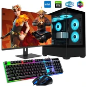 ROGAME RKT660409 INTEL i7 13700F 16GB 240SSD 1TB HDD 8GB RTX3050 27" Mon. Oyun Bilgisayarı thumbnail 1