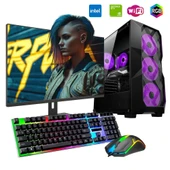 ROGAME RKT660378 INTEL I5 13400F 16GB 1TB M2 4GB GTX1650 24" Mon. Oyun Bilgisayarı thumbnail 1