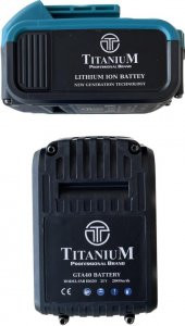 Titanium GTA40 Çift Akülü Budama Makası Ve Akülü Budama Testeresi Set - 4