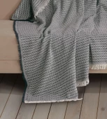 Viven Natural Keten Koltuk Örtüsü | Yakmaz Pamuklu Çekyat Örtüsü | Koltuk Şalı - 8