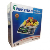 goldzaro Teknika Terazi Bakkal Manav Market ve Pazarcı Tartıcı Max.40 Kg 2.Gr Hassasiyet Teknika - 1