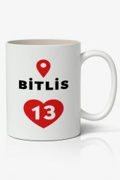 Bitlis Baskılı Kupa Bardak Baskılı Kahve Kupa Bardak - 1