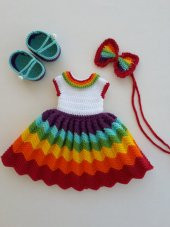 Fantastik Bebek Amigurumi Organik Oyuncak - 2