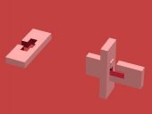 XYZ Bulmaca Puzzle Yapboz Zeka Oyunları Aparatı Plastik Oyuncak - 8