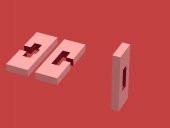 XYZ Bulmaca Puzzle Yapboz Zeka Oyunları Aparatı Plastik Oyuncak - 9