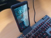 Logitech G815 / G915 Klavye İçin Telefon Tutucu Plastik Aparat - 1
