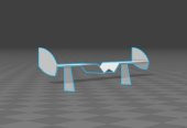 Araba Modeli Spoiler Plastik Aparat - 1