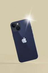 Lacivert iPhone 14 Kaplama Arka Ve Yan Full Kaplayan Koruyucu Body Hydrogel Kaplama - 1