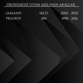 Peugeot 206, Samand için Elektrikli Cam Açma Kapama Anahtarı Düğmesi - 2