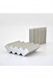 Dekoratif Sabunluk, Modern Sabunluk Altı Beton - Gri - 3