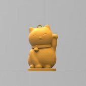 Şanslı Lucky  Cat Kedi Logo Oyuncak Organik Plastikten Çocuk Oyun - 2