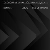 Renault Clio 2 için Flaşör Düğmesi - 2