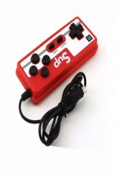 SUP Video Oyun Konsolu 400 Oyunlu Mini Atari - Mavi - 2