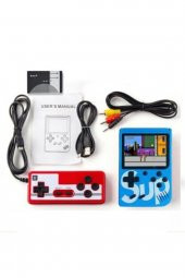 SUP Video Oyun Konsolu 400 Oyunlu Mini Atari - Mavi - 3
