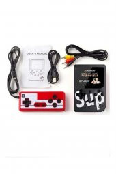 10numara Nostalji Oyunlu Mini Atari Gameboy & Gamebox Oyun Konsolu Siyah Gameboy 400 Oyunlu - 2