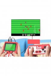 10numara Nostalji Oyunlu Mini Atari Gameboy & Gamebox Oyun Konsolu Siyah Gameboy 400 Oyunlu - 3